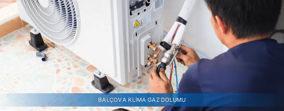 Balçova İlçemi Sigma Klima Gaz Dolumu